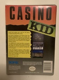CASINO KID Nintendo NES SOFEL COMPLETE IN BOX Manual CIB