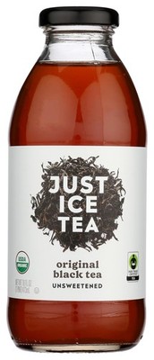 Just Ice Tea Organic Original Unsweetened Black Tea, 16 FZ 16 Fl Oz 