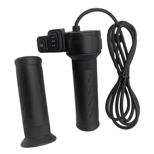 Speed Throttle Electric Bike 24V 36V 48V 72V 3-speed 8PIN ABS Black E-bike Speed - Picture 23 of 24