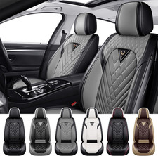 Waterproof Nappa Leather Front Seat Cover, Anti-Slip and Comfortable Automotive