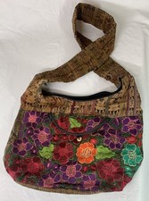 Guatemala Handmade ARTISAN Multicolor Boho Hippie Shoulder Bag Purse