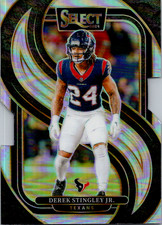 2024 Panini Select - Premier Level Derek Stingley Jr. #149 Silver Prizm Die-Cut
