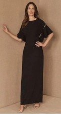 Sachin + Babi Agatha Gown Maxi Dress BHLDN Black Size 10