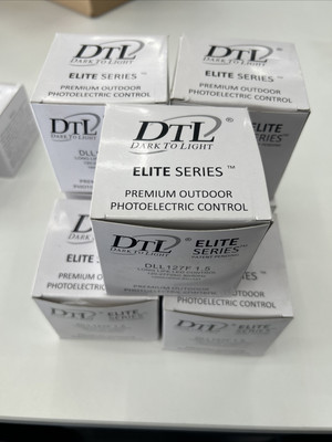 DTL Elite Series Premium Outdoor Photoelectric Control DLL127F1.5. Lot Of 7