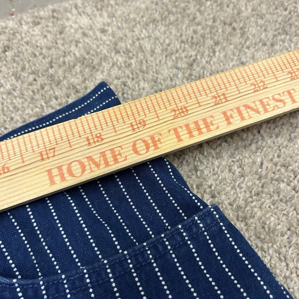 Gustin 384 Selvedge Wabash 牛仔裤男式 40X34(适合 38X34)纽扣门襟直筒 — 第 4/4 张图片