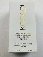Kopari Bright As Day Sheer Mineral Sunscreen SPF 50 Exp 2/27