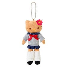 Sanrio Hello Kitty Plush Keychain School 2  Sanrio Closet Collection  NEW