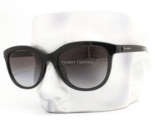 Coach Sunglasses HC 8285U 50028G Black to Clear Silver Logo with Case