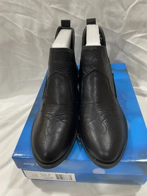 Botines Easy Street Legend para mujer, negros, talla 8,5 M - Imagen 1 de 4