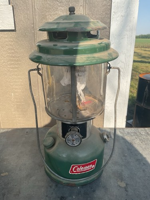 #ad Vintage Coleman Double Mantle Lantern Model 220J 10 75 $19.99