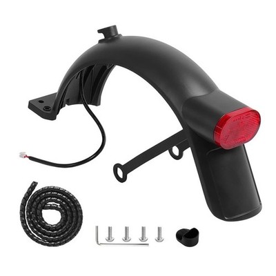 ABS Schwarz Hinten für Kotflügel und Rücklichtset für XIAOMI 4 Lite Roller