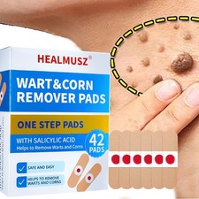 42 210X Wart  Corn Remover Pads Safe and Fast Removal with 40 Salicylic Acid