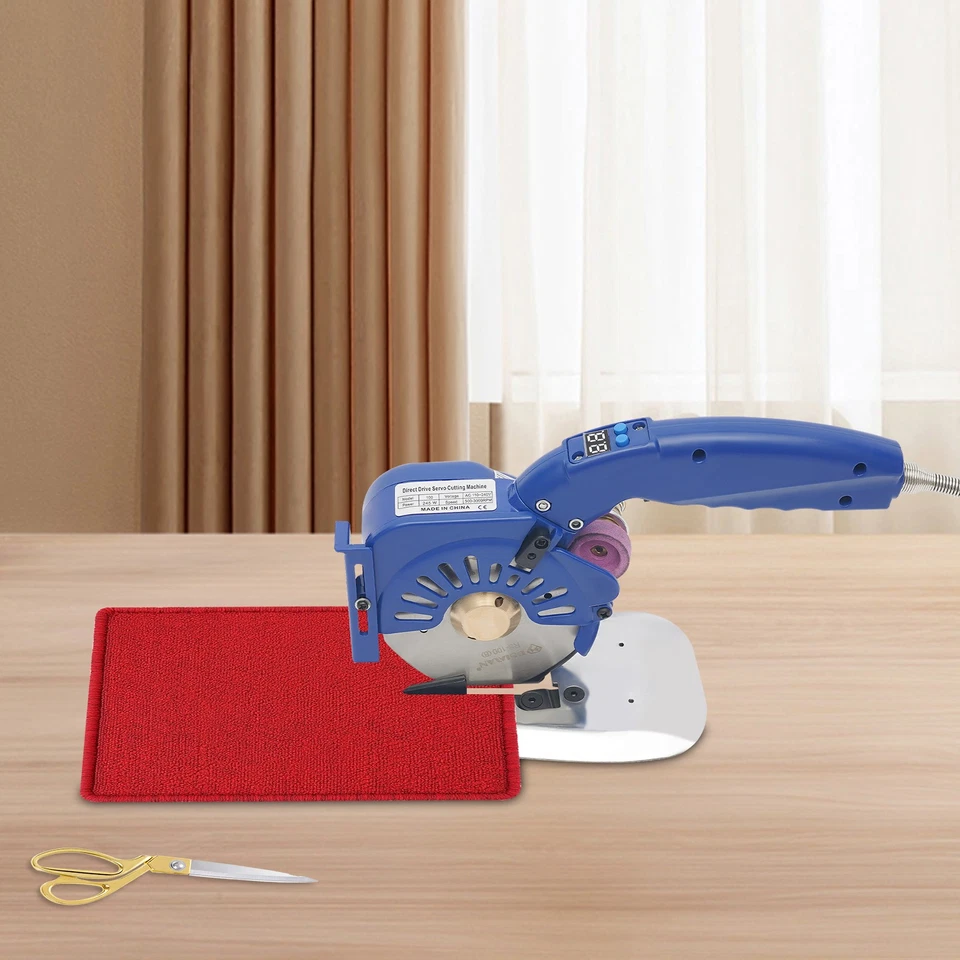 Электрический резак для ткани регулируемая скорость машина для резки ткани 500-3000 об/мин - Изображение 4 из 4