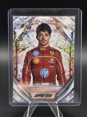 2025 Topps Chrome Formula 1 F1 Charles Leclerc Diamond 75th #D75-3