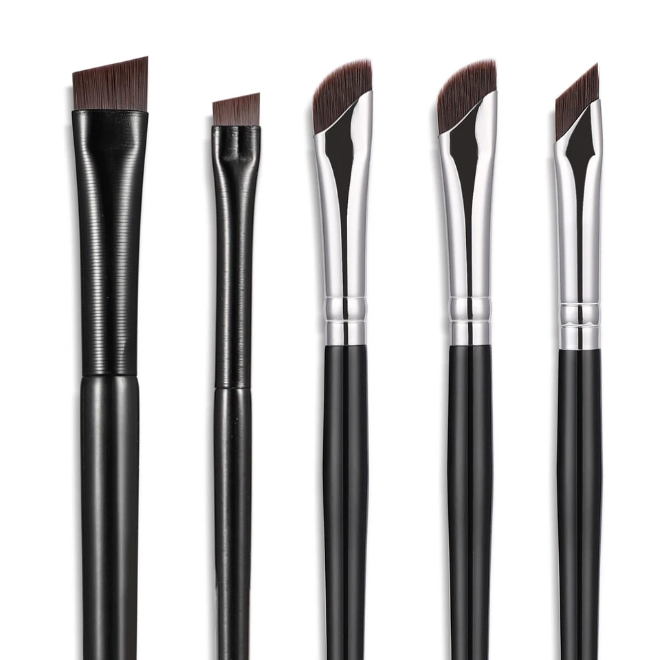 5Pcs Eyeliner Brushes Fine Angled Eye Liner Ultra thin Precision Makeup Brushes - Image 2 of 4