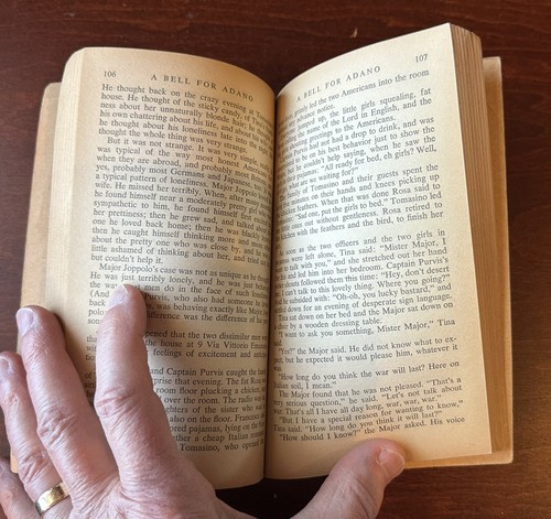 A Bell For Adano By John Hersey Vintage 1965 Paperback - Picture 9 of 11