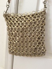 Unique Handmade Aluminum can big pop pull tabs Crossbody Handbag Gift Idea