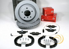 Zimmermann Bremsen Set belüftet Ø 298 mm + Handbremse hinten für BMW 5er [E39]