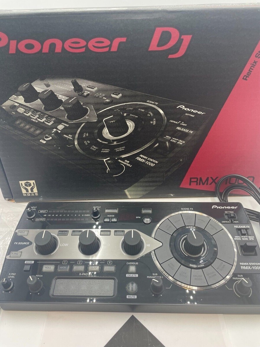 Pioneer RMX-1000 DJ Remix Station Effector Black Used from Jp