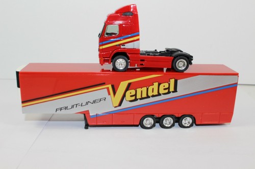 al2235, Albedo LKW Kühl Sattelzug Volvo Vendel Fruitliner OVP Neuwertig 1:87 - Picture 5 of 12
