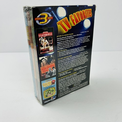 TV Favorites (3 DVD) Return To Fantasy Island, The Andy Griffith Show, More- NEW - Picture 2 of 3