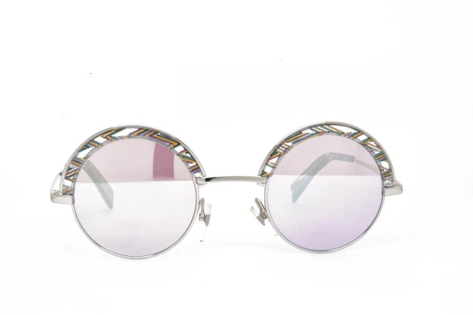 Alain Mikli 银色圆形太阳镜镜面粉色 46-25-135 ZQ-1066 — 第 2/4 张图片