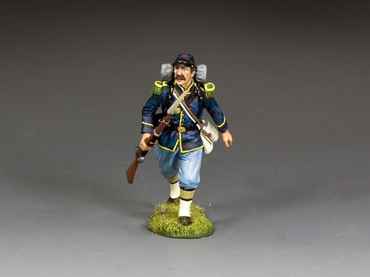 King and Country CW137 décoration de bureau historique figurine soldat au combat