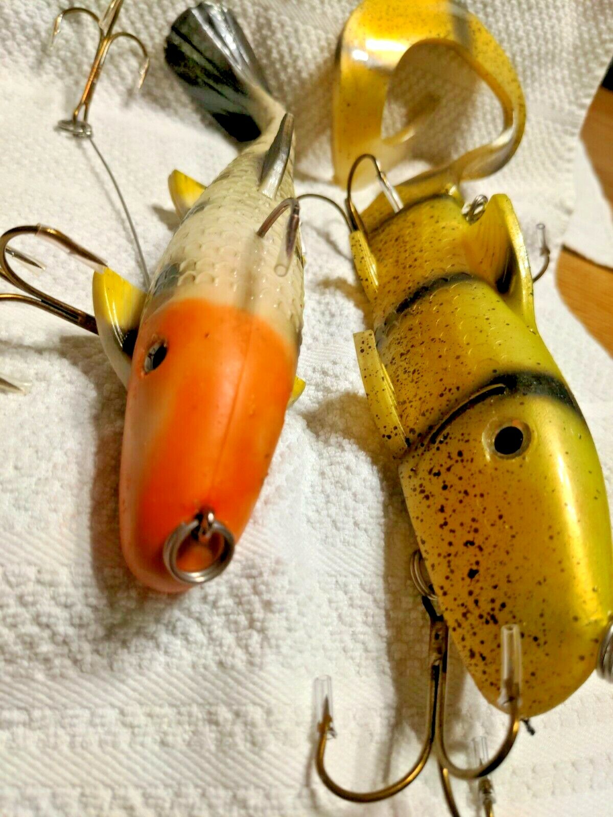 Curly Sue SUICK  Musky Lure 9" and Paddle tail "Other" Rubber Bait! - Image 6