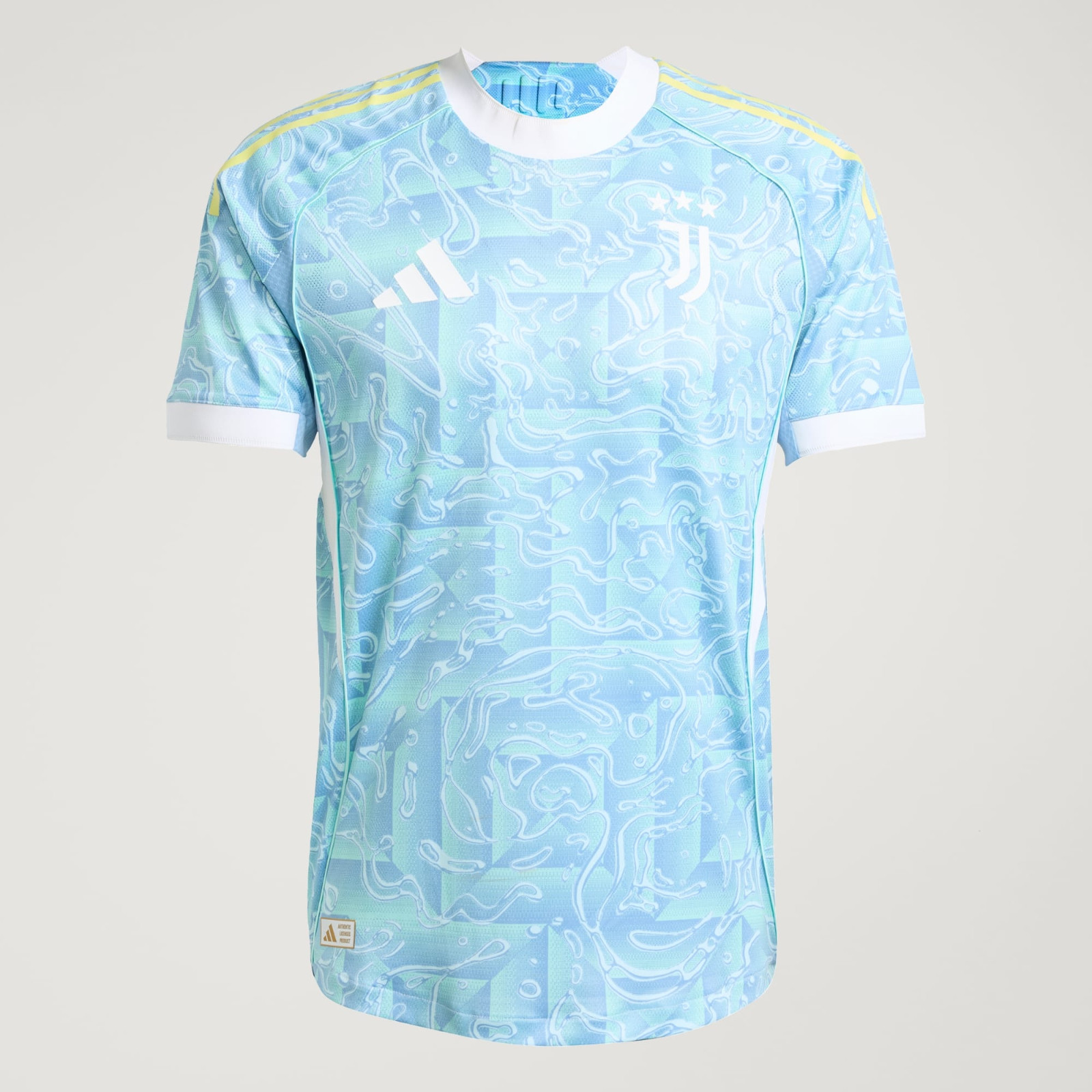 adidas Juventus 25/26 Away Authentic Jersey Ash Blue JJ4312 image 2