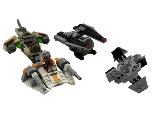 Lego 75383 Sith Infiltrator 109R4 Reddish Beard Qui Gon Variant | eBay