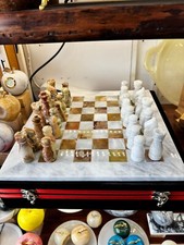 modern chess set top, onyx natural stone ındoor chess game board decor gifts