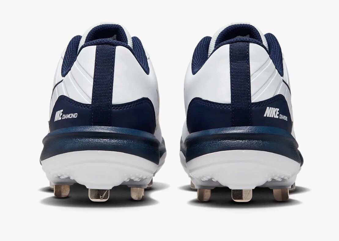 Nike Alpha Huarache Varsity 4 Low Baseball Cleats Blue  display picture 1