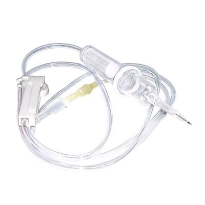 1x Ozon-Tranfusionsbesteck, Ozon-Sauerstofftherapie, Stahlspitze, L-/LL-Ansatz