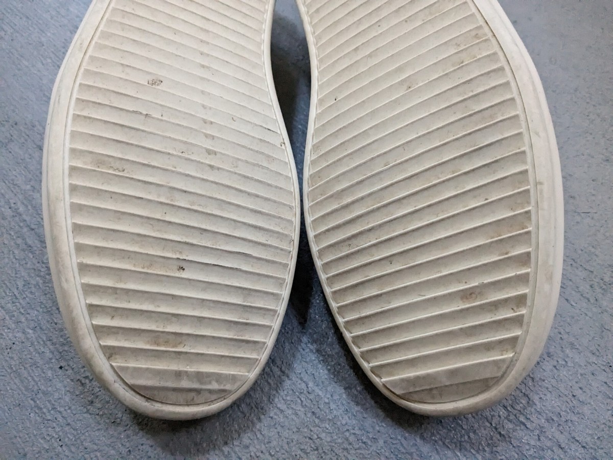 Rick Owens DRKSHDW Slip On Sneakers Men 7 40 Shoes Silver Italy