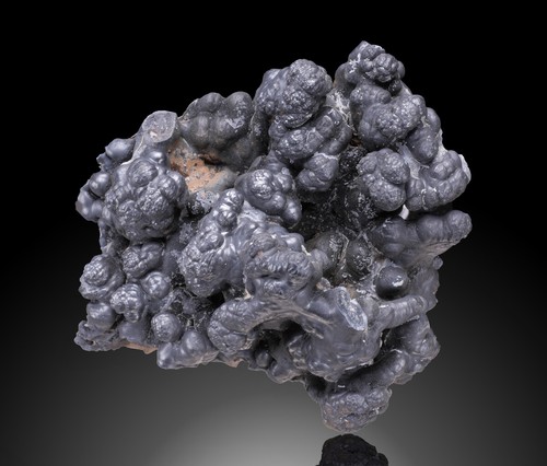 Goethit Botryoidal auf Quarzkristall - Taouz Taus Marocco Maroc - Bild 4 von 6