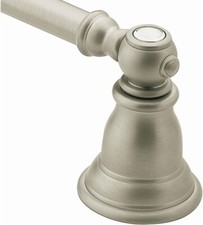 Moen YB5418BN Kingsley 18 inch Single Towel Bar, Brushed Nickel Case of 6 