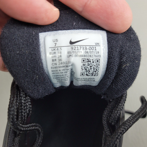 Women's Size 7 Nike Air Max 97 All Black Grey 921733-001 EUC - Picture 10 of 10