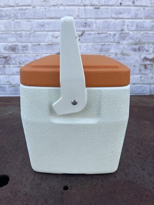 Vintage Lil Oscar Coleman 80s Insulated Lunch Box Cooler w Cup