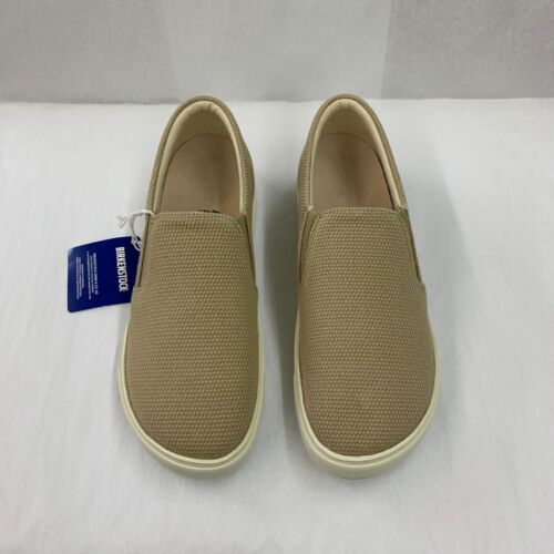 Birkenstock New w/ Box Oswego Sandcastle Canvas/Suede Narrow - Select Size - Picture 1 of 5