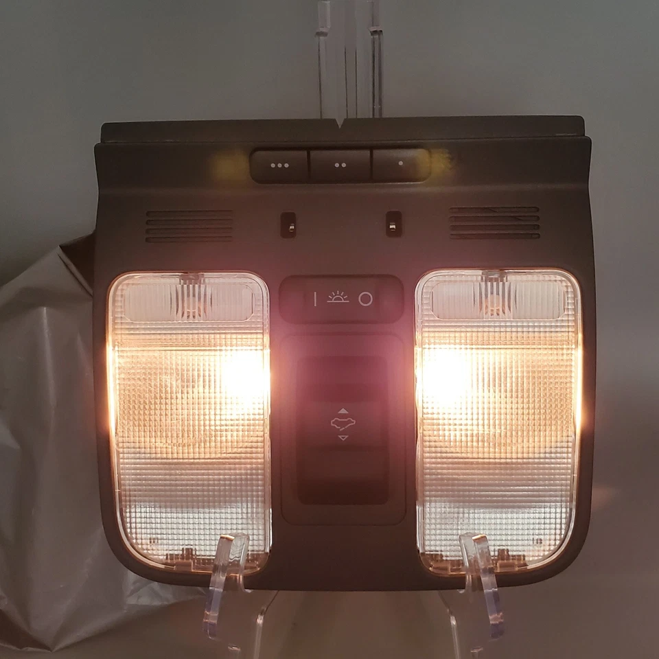 Acura RDX 2012-2008 luz domo superior negra montaje consola OEM techo corredizo Foto 3 de 4