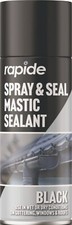 400ml Seal Black Mastic Sealant Spray For Guttering Roof Window Pipes Soil