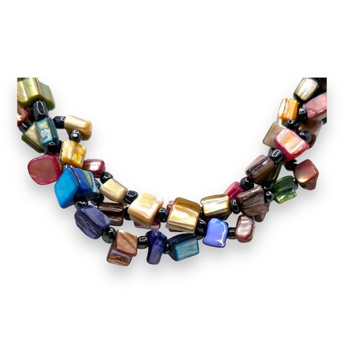 Premier Designs Paradise Found Multi-Color Beaded Necklace & Drop Earrings Set - Picture 4 of 13
