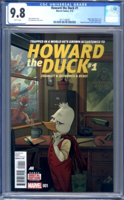 Howard the Duck #1 CGC 9.8 Marvel Comics 2015 Spider-Man, Black Cat & She-Hulk