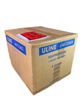 ULINE Economy Lab Coat 1 Pocket Snap Front XL Polypropylene S-10483X 25/cs 