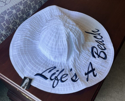 Bijoux Terner Hat White  Life s A Beach 