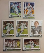 2020 Topps MLS Minnesota United FC Team set of 7 Soccer Cards w/2 Toye Rookies