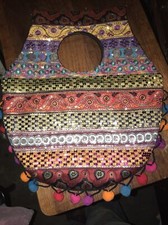 hand embroidered handbag