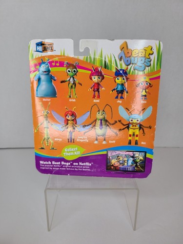Lotto 2 figurine Netflix Beat Bugs Fab Morgs & Geoff nuove - Foto 7 di 12
