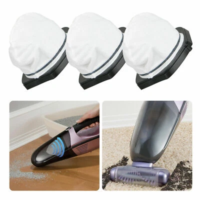 3 Dust Cup Filters For Shark Cordless Pet Perfect II Hand Vac XSB726N SV75 SV780