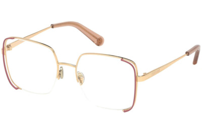 Roberto Cavalli RC 5085 Rose Gold Pink 033 Metal Semi Rim Eyeglasses 53-18-140